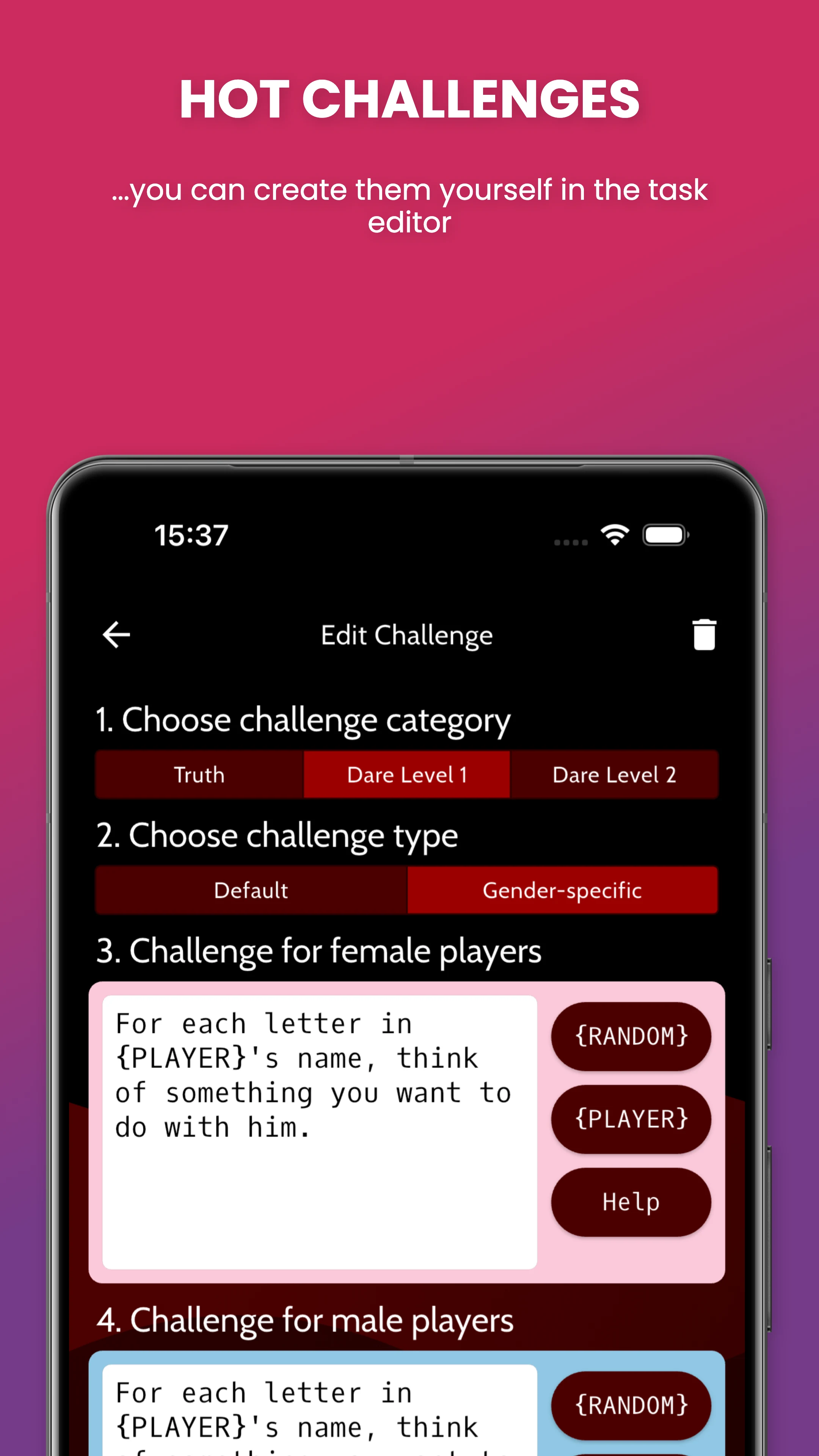 Truth or Dare Wheel screenshot