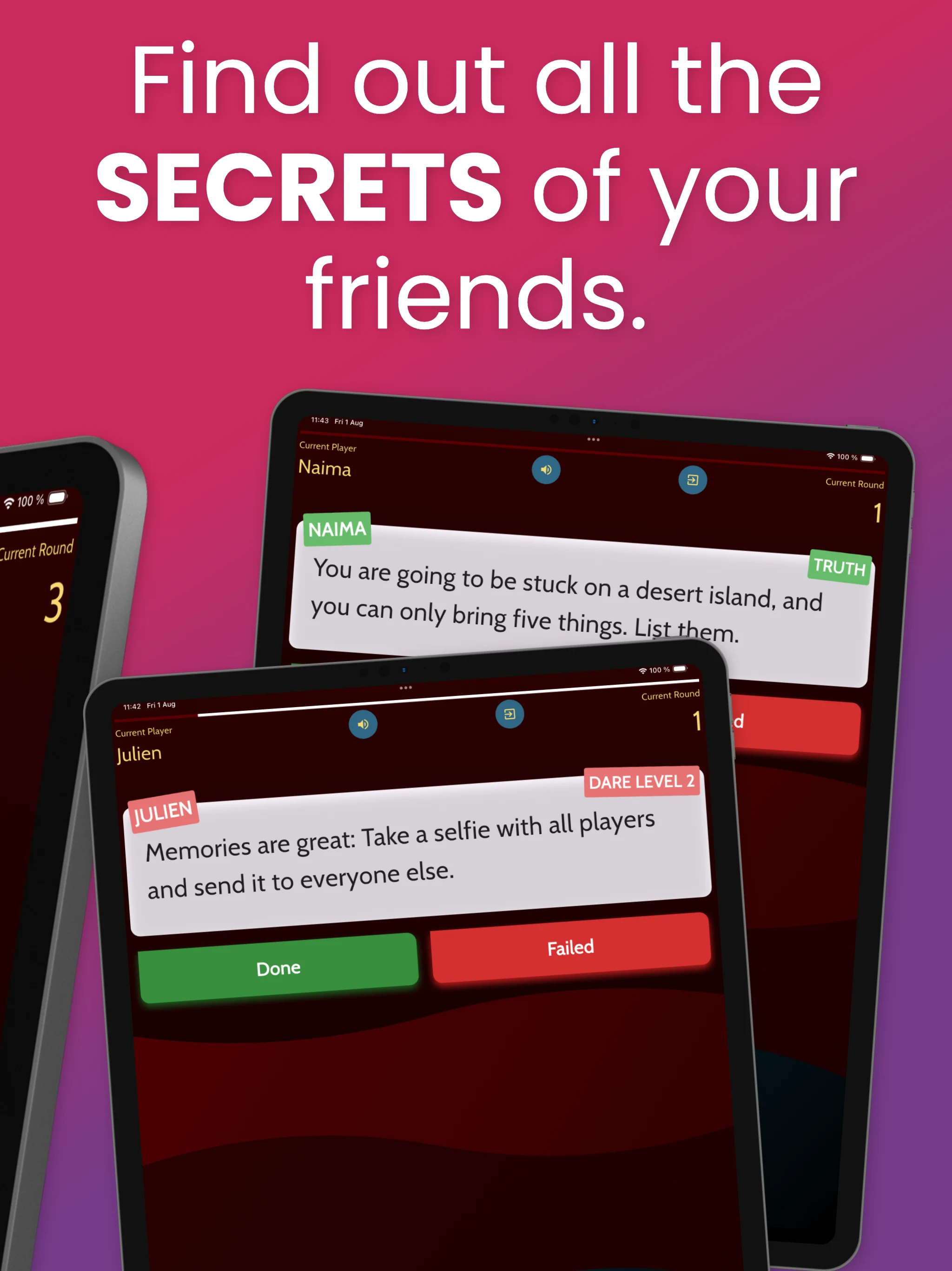 Truth or Dare Wheel screenshot